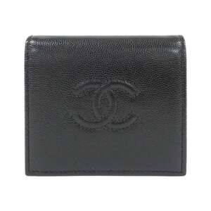 CHANEL Authentic Black Wallet